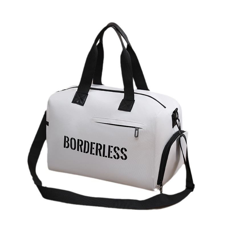 Runhui Sports and Fitness Bag, water-resistant business travel Bag, 290 Composite twill handbag, large capacity luggage bag Item Picture