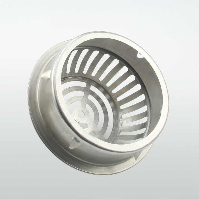 The floor drain on the rooftop, the card-type roof drainage outlet, the thickened circular garden, the convex surface of the outdoor plane to prevent blockage and drain rainwater details Picture