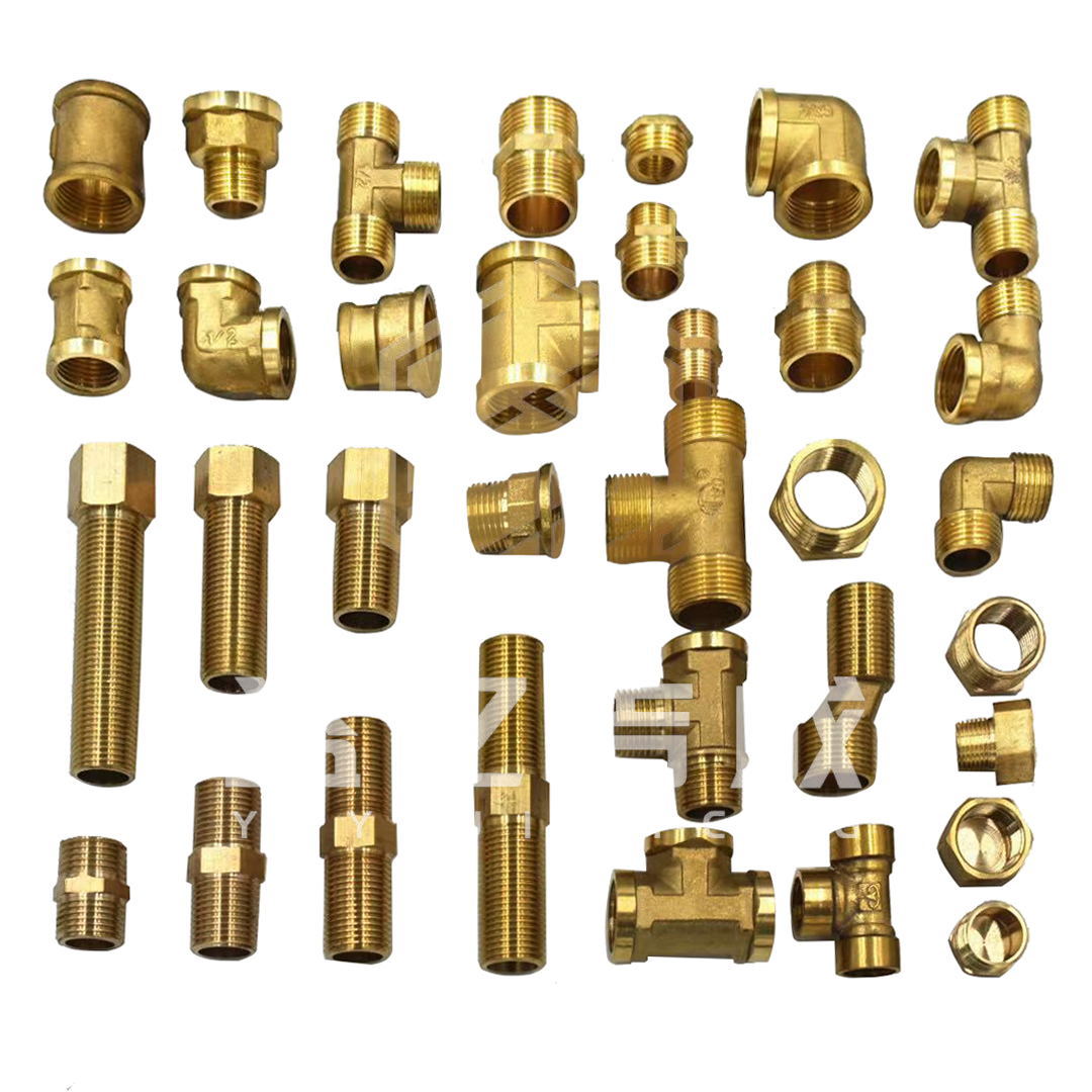 Solar aluminum-plastic pipe joint accessories 1216, 1620, 2025, internal and external thread elbows and three-way fittings are complete in specifications Item Picture