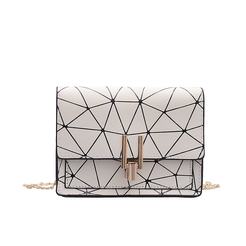 Fashionable and stylish 2021 new women's bag, Korean version chain mini single-shoulder small bag, fashionable and slanted for girls Item Picture