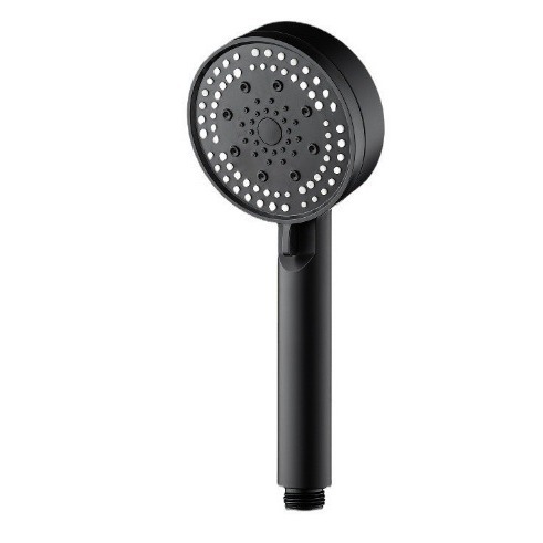 Five-speed multi-functional shower pressurized showerhead set, one set of showerhead, filtration mode, bath stand, hose Item Picture