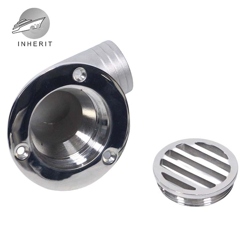 Marine stainless steel floor drain, 316 corrosion-resistant, thickened round deep water casting integrated bathroom floor drain Application Scenario
