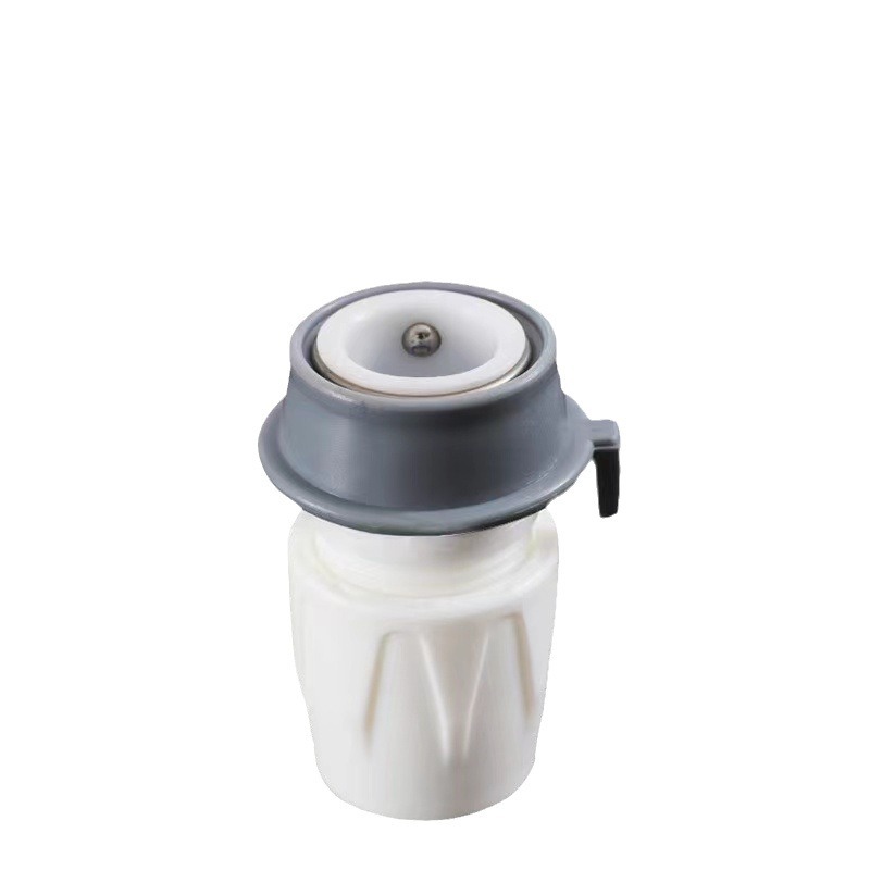 The steel head of the fully automatic washing machine water inlet pipe joint, the water filling pipe, the car wash pipe, the faucet accessory, the snapper turns to a 4-inch opening Item Picture