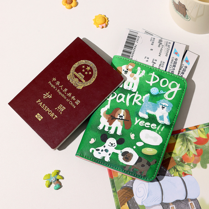 New cartoon card case, ultra-thin and compact bank ID card holder, small wallet, simple and thin, anti-demagnetization card holder Application Scenario