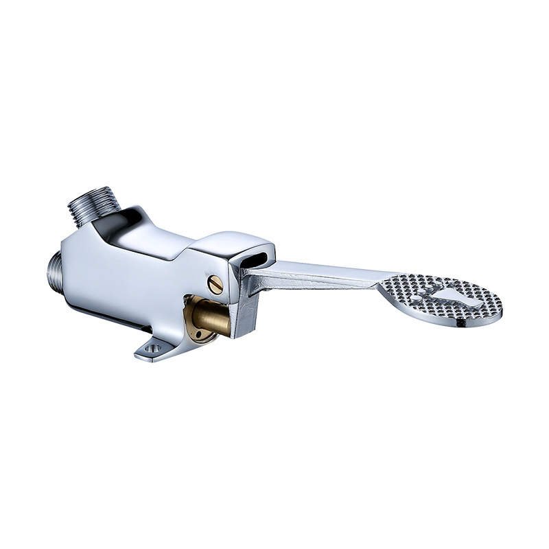 Copper hospitals use foot-operated faucets, food factories use washbasins, and laboratories use foot-operated faucet switches Item Picture