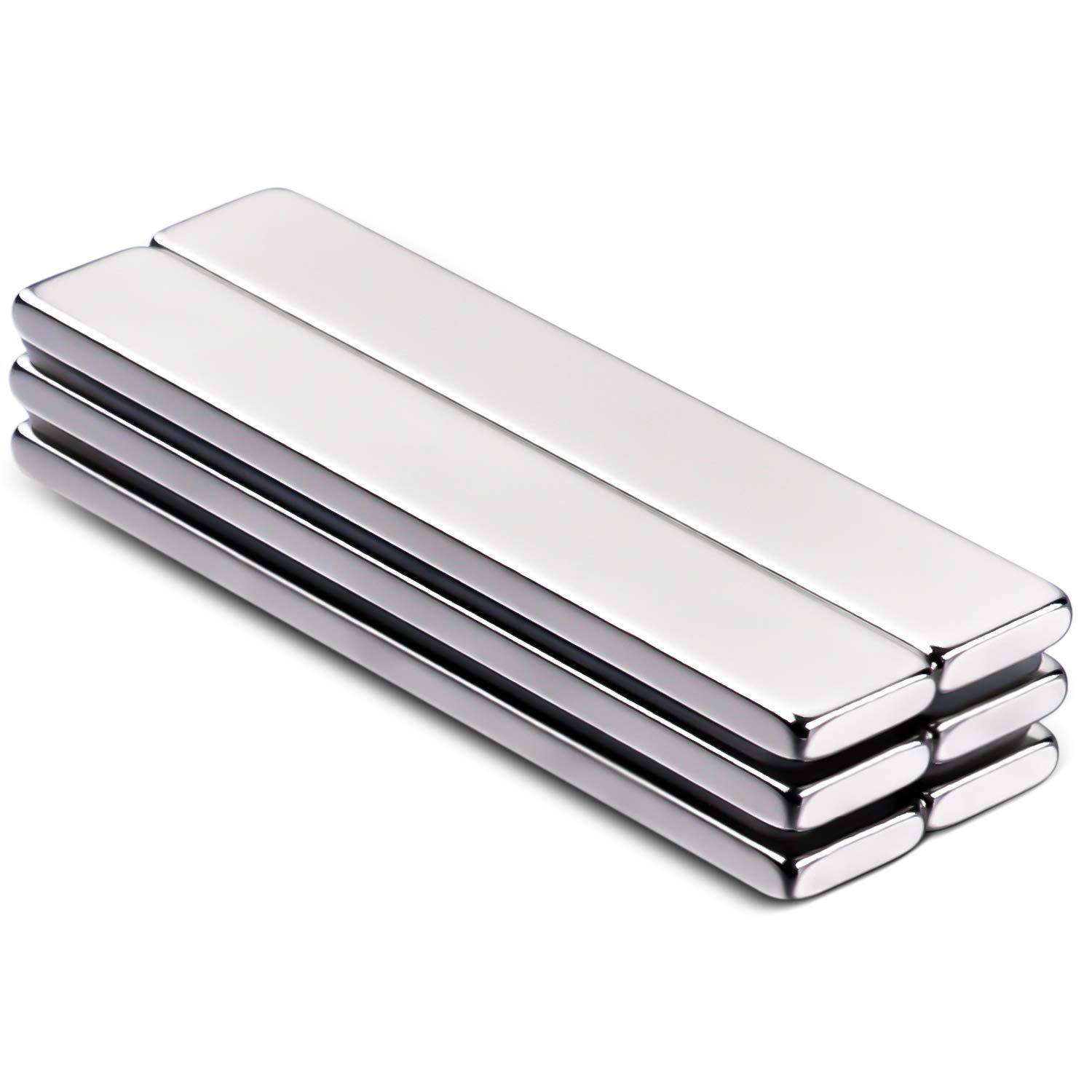 60x10x3mm rectangular magnetic magnet, magnetic stripe, strong iron boron rare earth magnetic sheet, square magnetic patch full figure