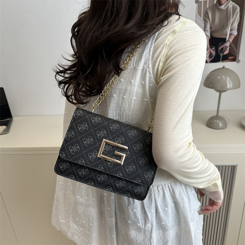 Simple and fashionable chain bag for women 2025 cross-border new trendy and versatile single-shoulder crossbody bag details Picture