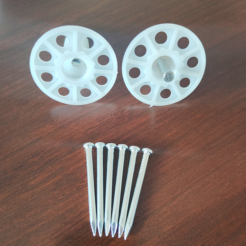 50 sets of thermal insulation nails, exterior wall thermal insulation nails, building thermal insulation nails manufacturer wholesale, integrated board fixed hanging mesh thermal insulation nails Application Scenario