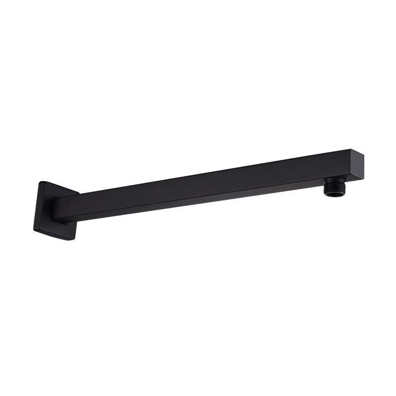 Factory-priced stainless steel shower arm, wall-mounted square concealed shower arm, crossbar fixed seat, showerhead outlet pipe full figure