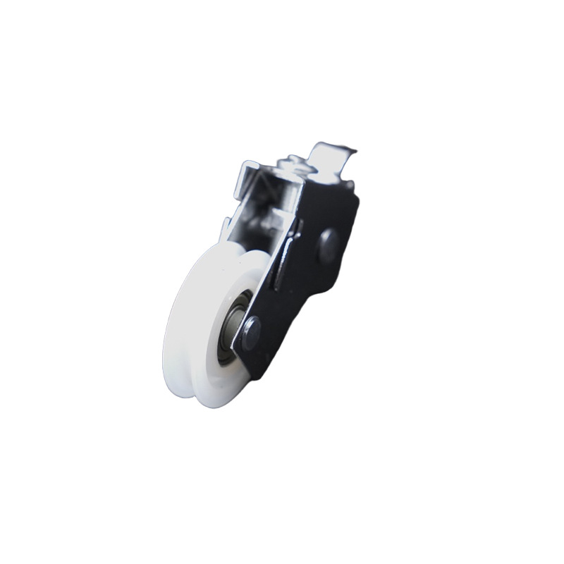 Cross-border export bearings, single wheels, aluminum alloy plated door and window pulleys, sliding door and window silent sliding door pulleys details Picture