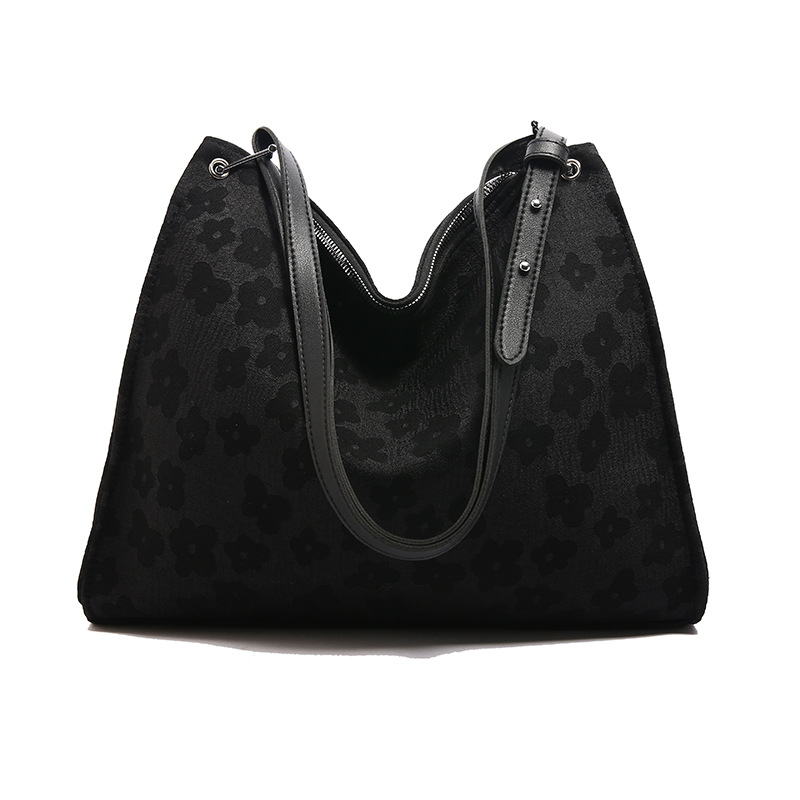 Tote bag for Women 2024 Autumn New Korean version large-capacity handbag, women's class commuting underarm bag, single-shoulder bag for women Item Picture