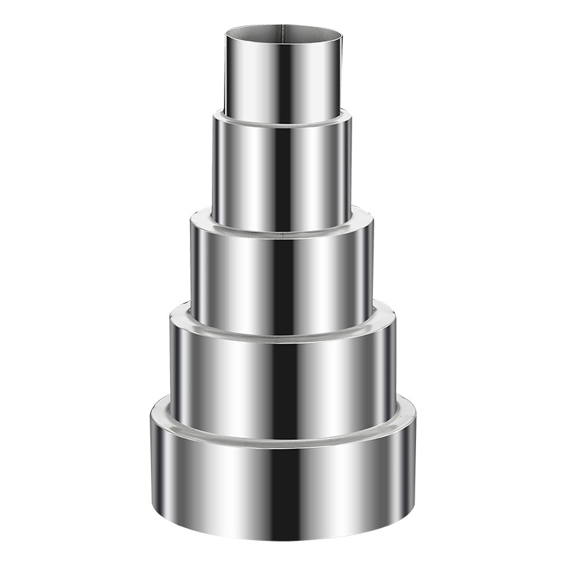 The stainless steel exhaust pipe reducer ring of the gas water heater is connected to the reducer pipe to convert the reducer and the reduction head reducer ring Item Picture