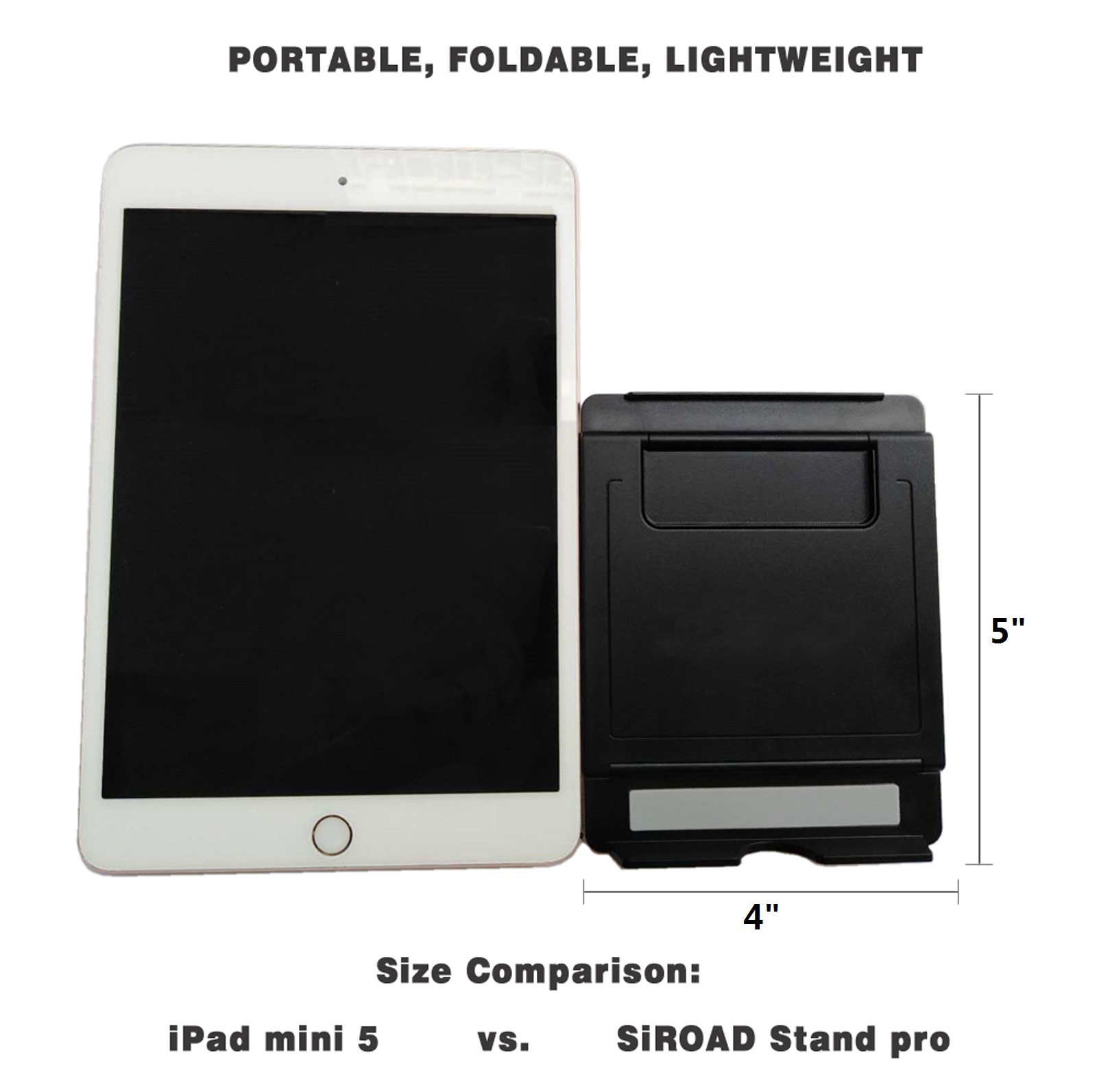 Extra-large mobile phone, tablet, desktop folding stand, video stand, reading stand, advertising gift stand details Picture