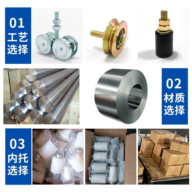 Wholesale of courtyard gate track buffer guide wheels, wardrobe sliding doors, nylon wheels, door and window pulleys, and various specifications of rollers Application Scenario