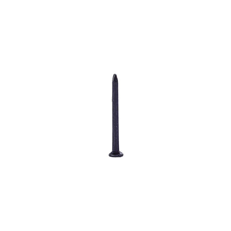 Wholesale of black round-headed iron nails, shoe repair nails, wooden nails, mini iron nails, large-headed woodworking nails Item Picture