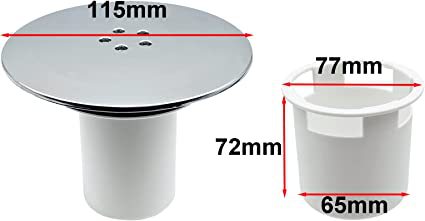 Plumbing and bathroom floor drain, plastic shower room drainage floor drain full figure