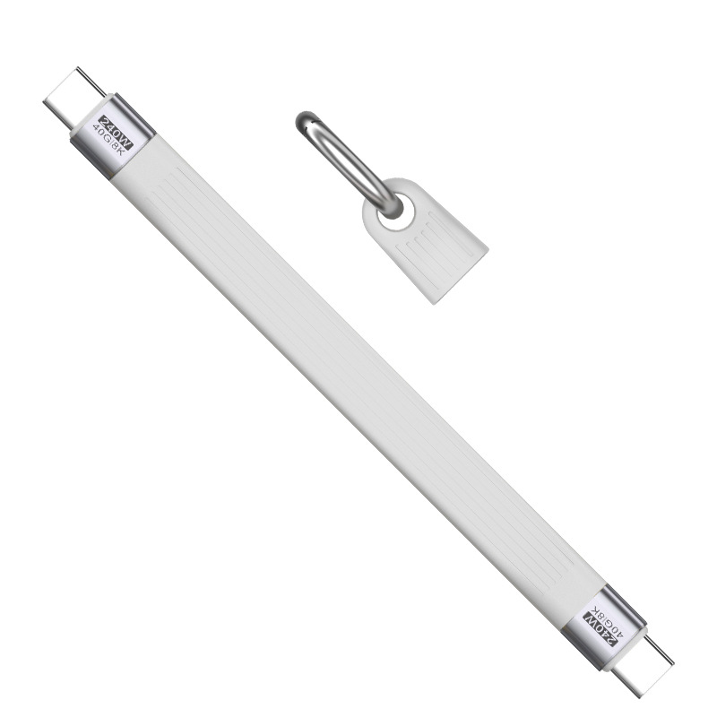 4K8K video cable, 40GB flexible flat cable, USB4.0 high-speed transmission, Type-C 3.2 keychain short cable engineering test Application Scenario