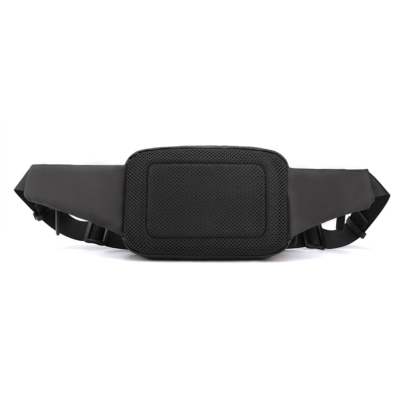 New cross-border men's waist bag, fashionable and casual chest bag, outdoor waterproof crossbody bag, close-fitting running waist bag and cash register bag Application Scenario