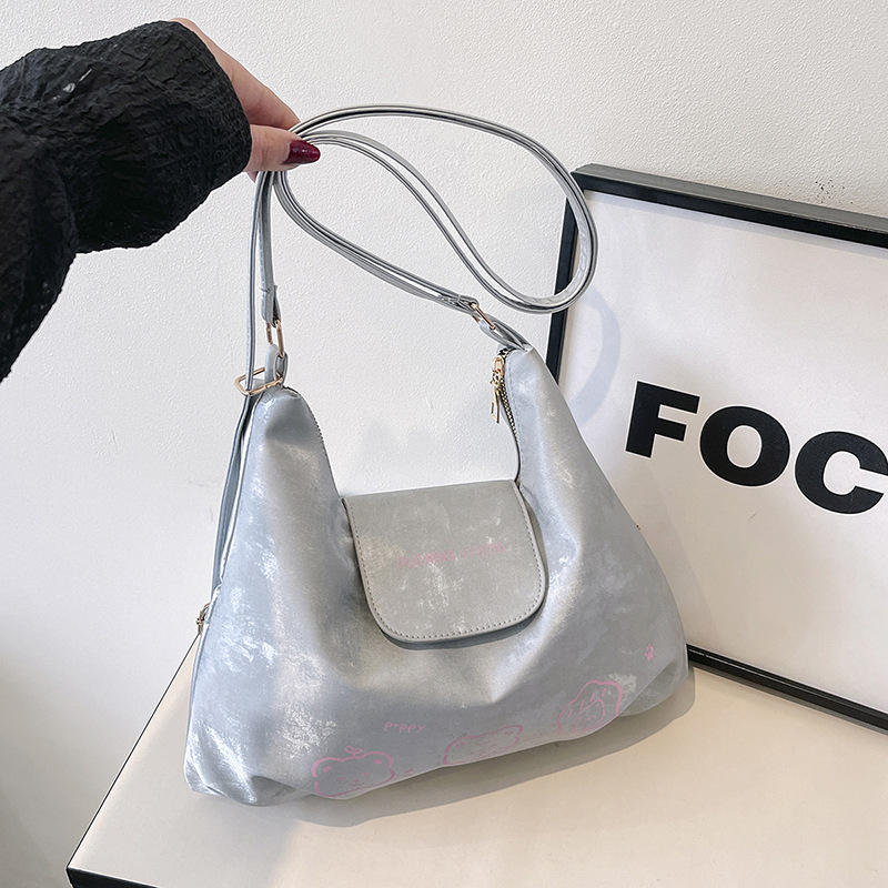 Pink Tote bag for women, 2025 new model, large-capacity student commuting single-shoulder bag, sweet and cute backpack full figure