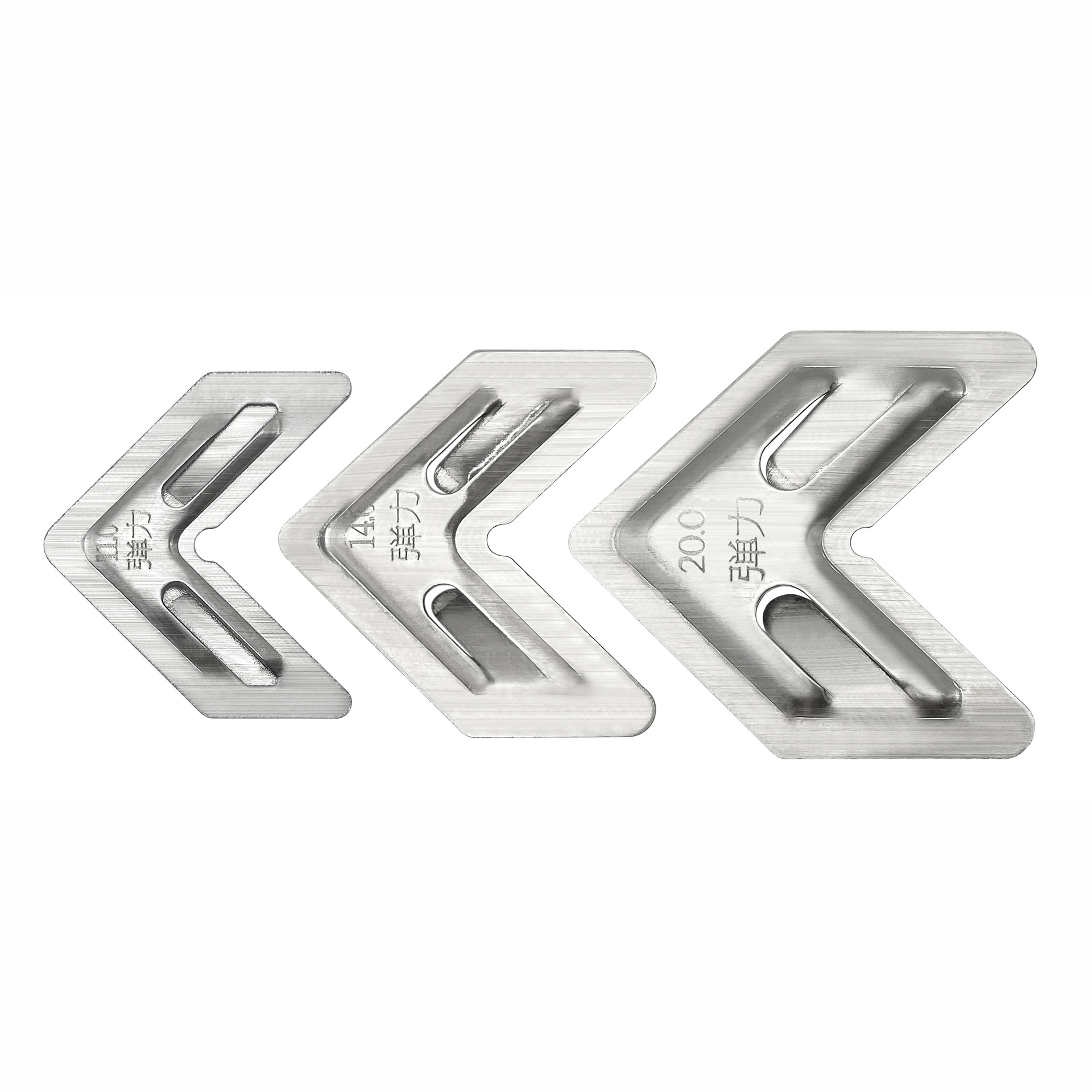 Stainless steel elastic corner plate system, door and window accessories, corner plates, corner codes, connection plates, automatic leveling and flat steel plates Item Picture