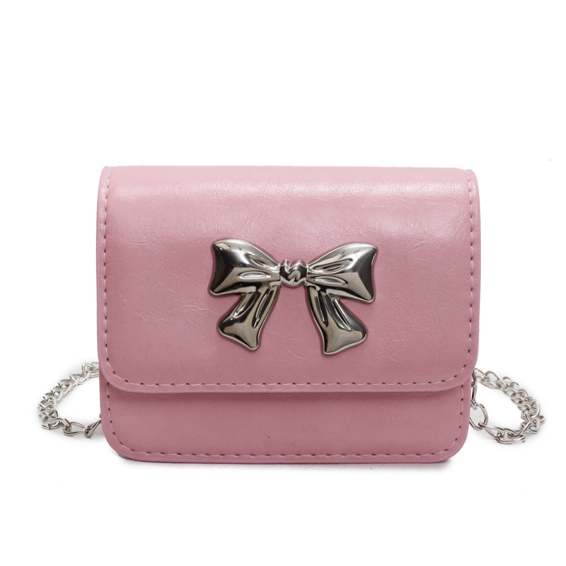 Simple and casual bag 2025 new style, fashionable, trendy and beautiful single-shoulder bag, chain crossbody small square bag, cross-border Item Picture