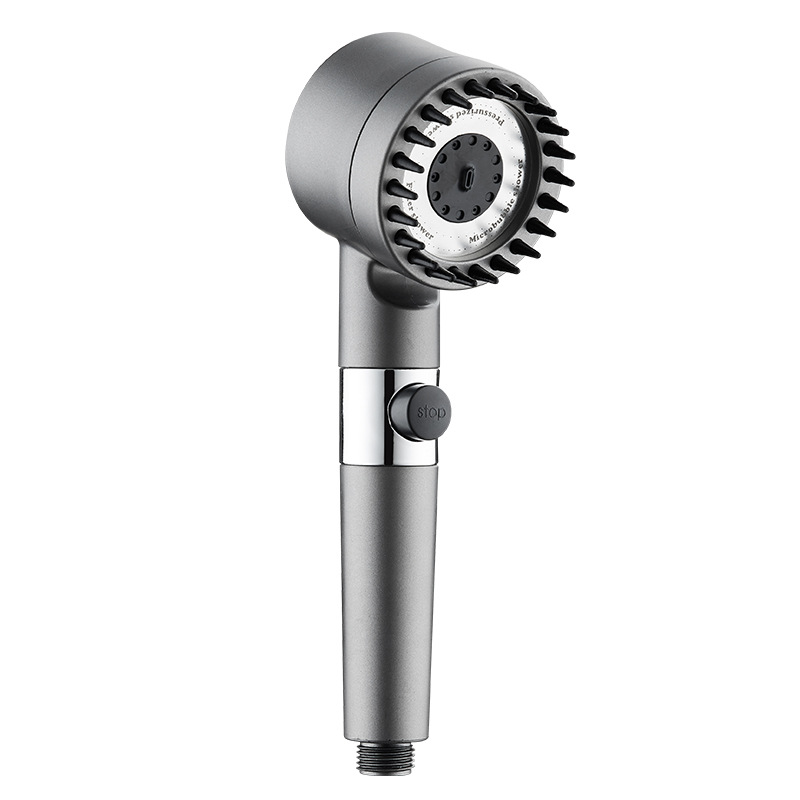 Daibi Powerful Hair dryer showerhead set, color box set, handheld pressurized showerhead, filter, three-speed bathroom showerhead Item Picture
