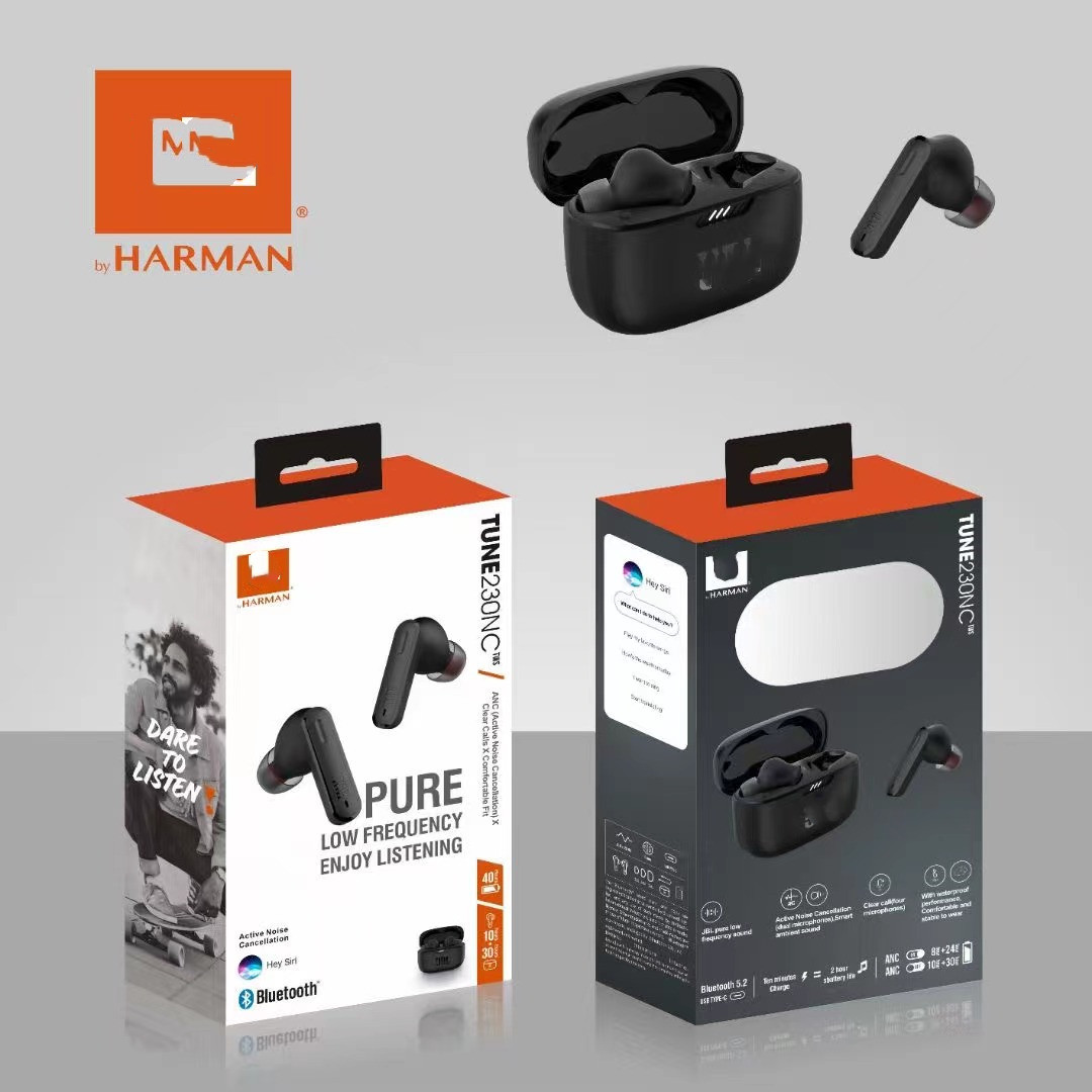 The new cross-border T230NC TWS true wireless Bluetooth headphones are in-ear music, sports and running JB headphones full figure