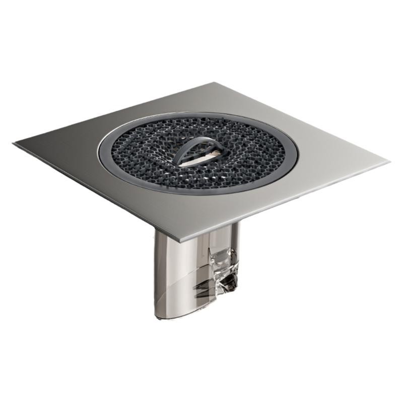 Floor drain cover, anti-odor backflow device for sewer pipes, stainless steel sealing cover plate for bathrooms and showers, anti-clogging device Item Picture