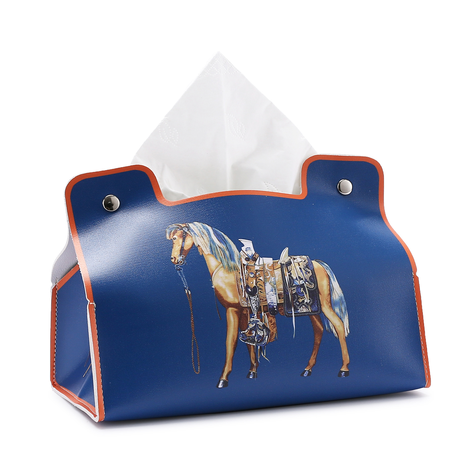 Retro Roman series furniture, tissue box, desktop, bedroom, room, coffee table, tissue box, leather, car universal storage Item Picture
