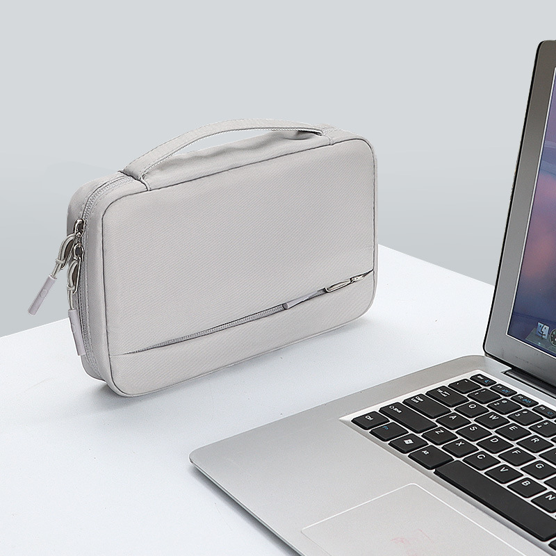 Data cable, headphone charger, portable digital electronic accessories, digital storage bag, outdoor portable travel clutch Item Picture