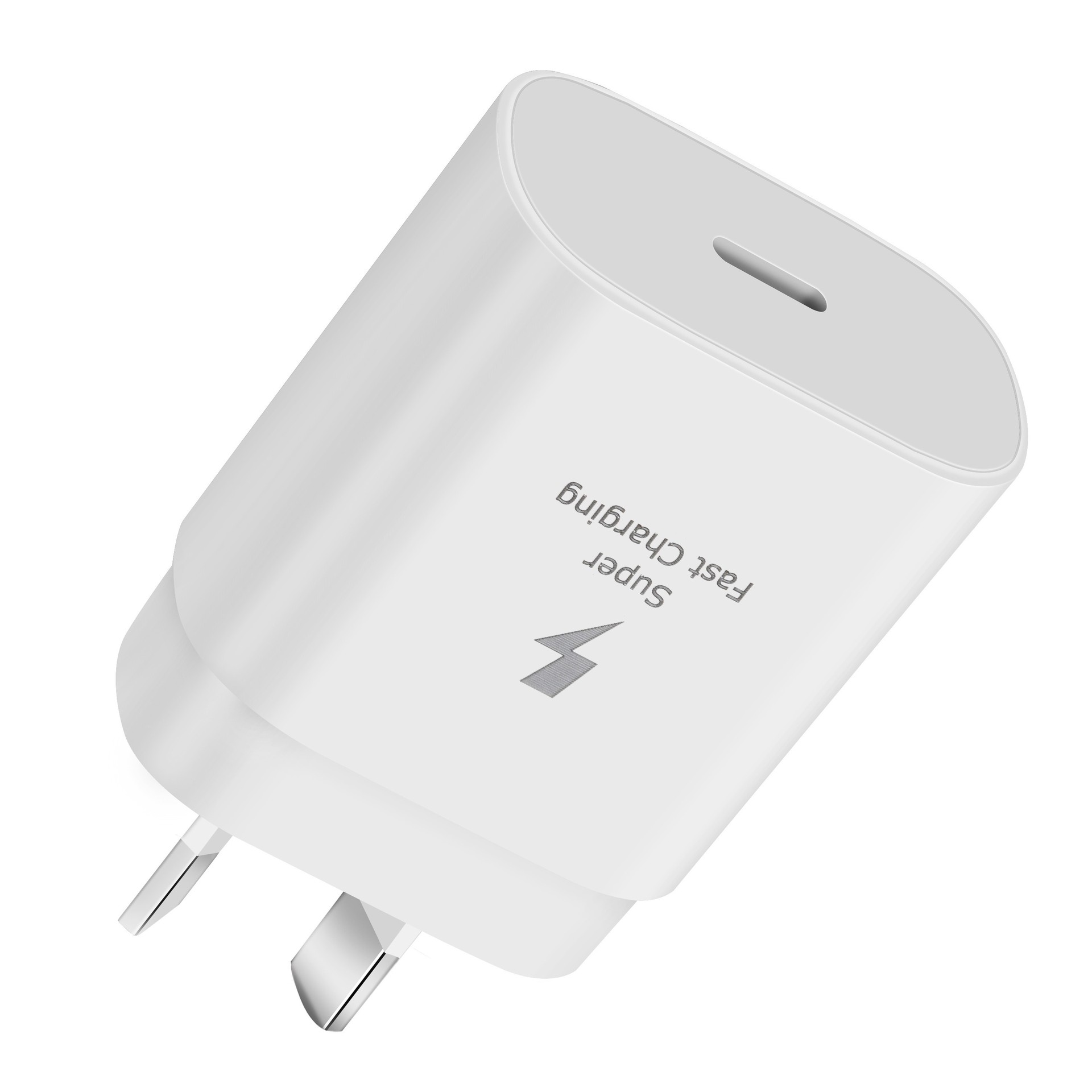 The 25W certified PD charger and 25W Australian SAA adapter are suitable for the 25W electrical appliances of Samsung NOTE20 mobile phones Specification drawing