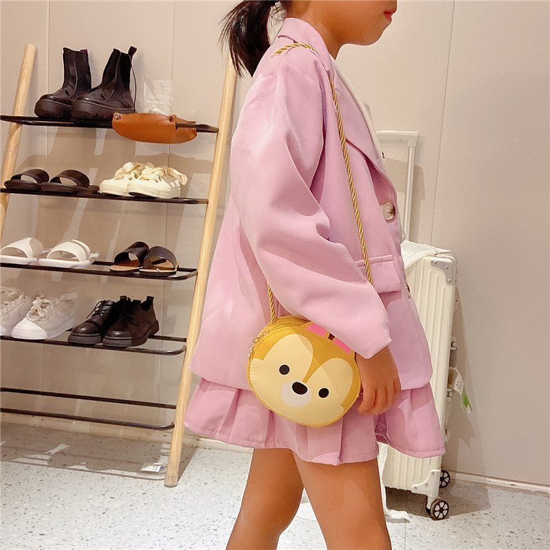 Children's single-shoulder small accessory, baby crossbody bag, new women's large capacity small bag, small round bag, girlish heart Application Scenario
