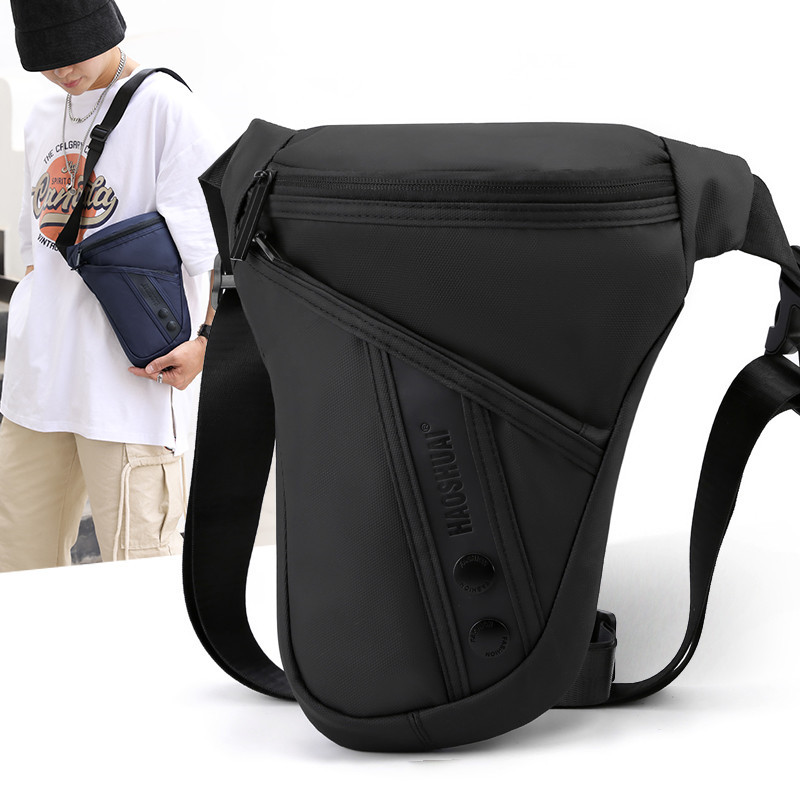 New outdoor cycling leg bag, multi-functional tactical chest bag, sporty and casual crossbody bag, waist bag, lure bag, cross-border full figure