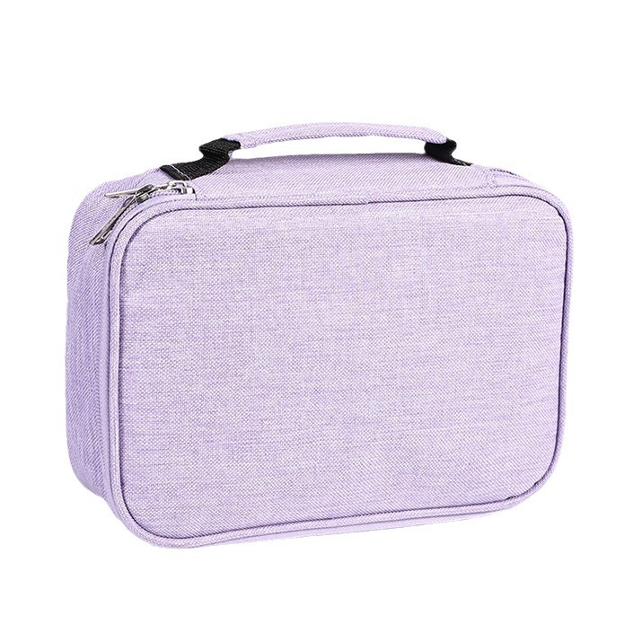A large-capacity 72-hole art brush, a best-selling Amazon sketch pen storage bag for boys and girls, and a large-sized pen case for students Item Picture