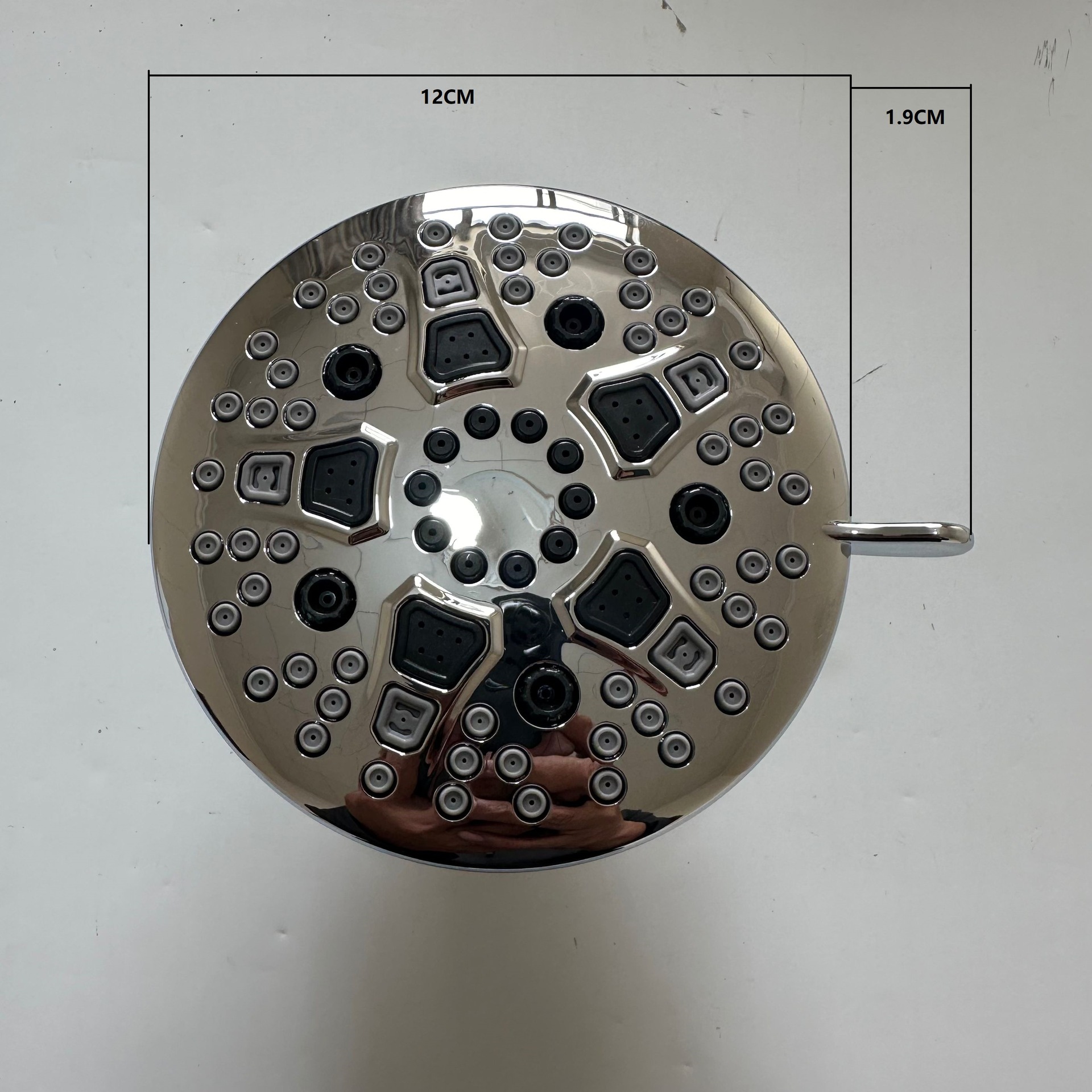 5-inch 7-function small top shower head, hand-held shower head, Cixi shower head, shower head set, hanging head full figure