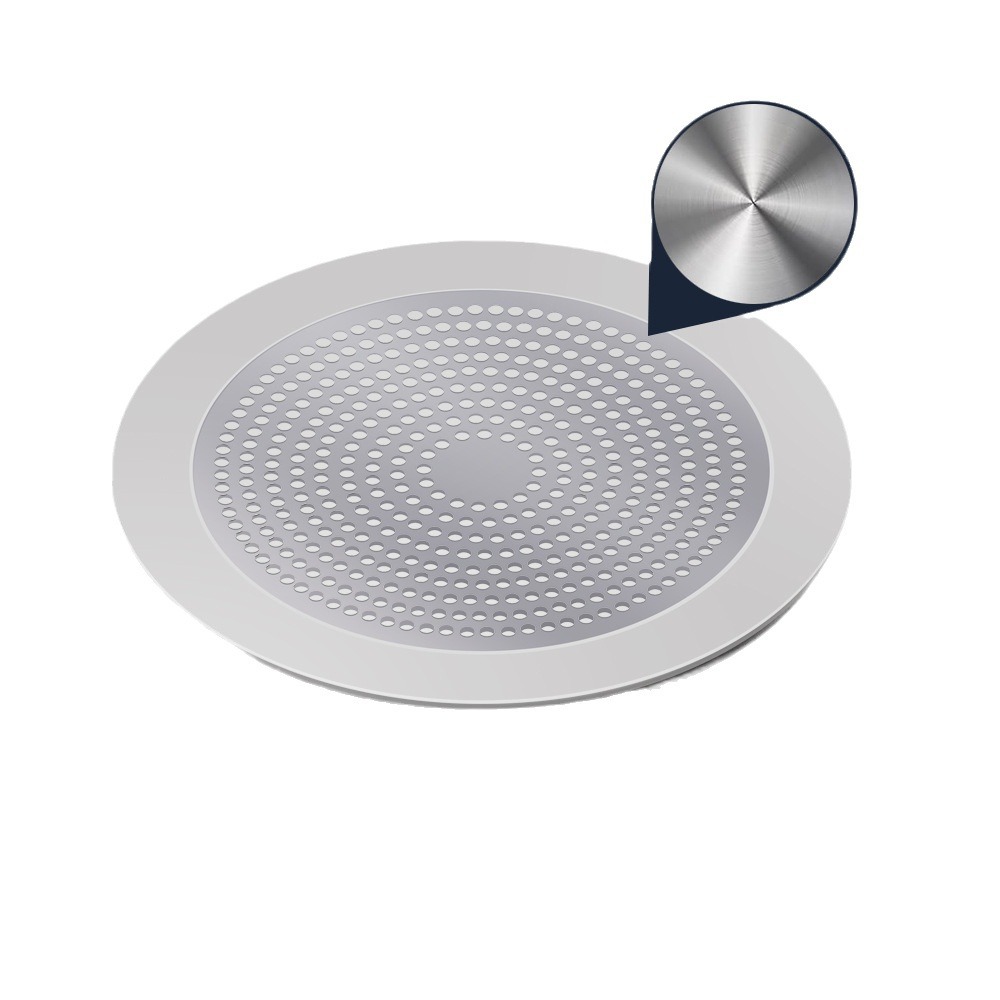 Haidi simple floor drain, anti-odor round cover plate for sewers, stainless steel silicone, bathroom filter screen cover plate wholesale Item Picture