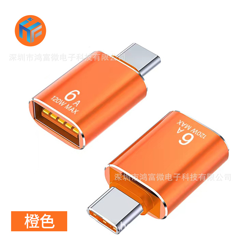 The otg adapter Type-C to USB3.1 adapter is suitable for Apple and Huawei converters to expand memory Item Picture