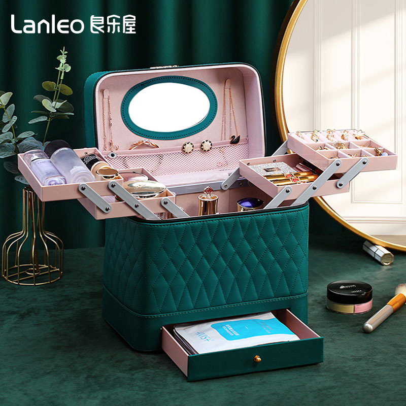 Xiu Ge large-capacity internet-famous makeup bag for women, portable and hand-held 2023ins style high-end nail art storage box full figure