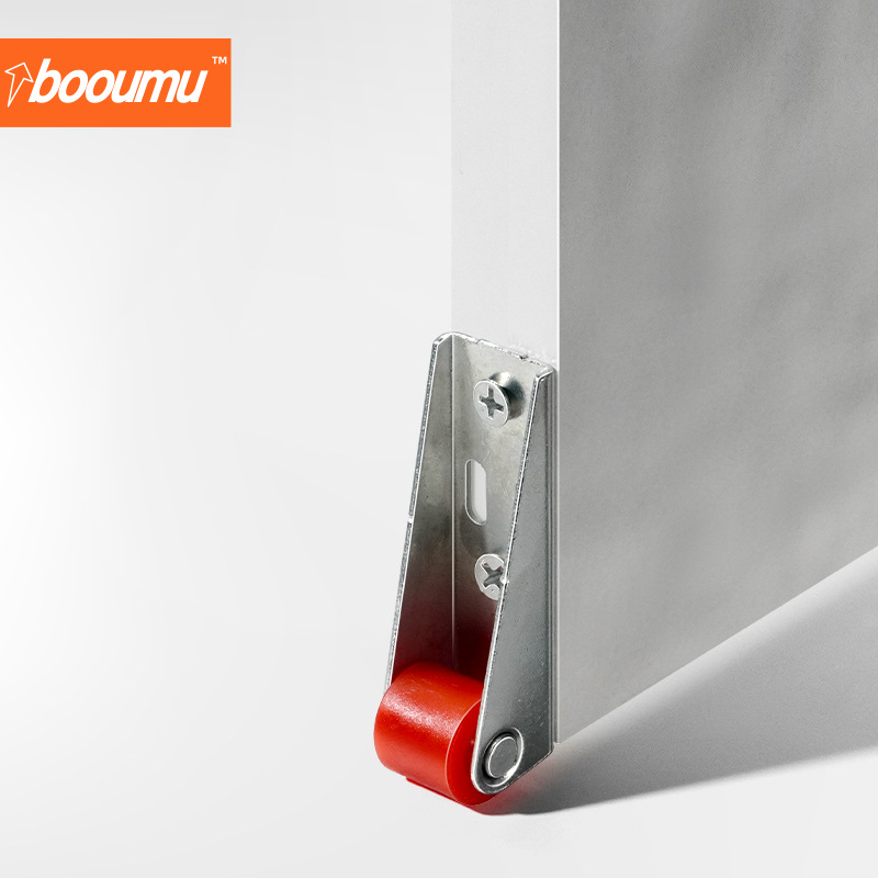 Sliding door pulley, silent micro support door wheel, furniture moving load-bearing nylon directional bottom wheel, hanging pulley details Picture