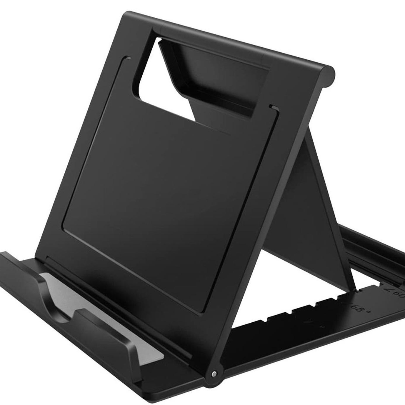 Extra-large mobile phone, tablet, desktop folding stand, video stand, reading stand, advertising gift stand full figure