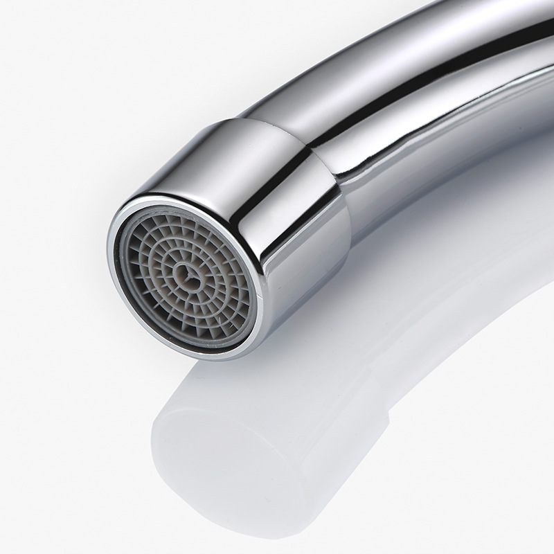 Double-handle double-hole old-fashioned washbasin faucet, cold and hot old-fashioned household and commercial kitchen sink faucet, vertical hole spacing 15CM Application Scenario