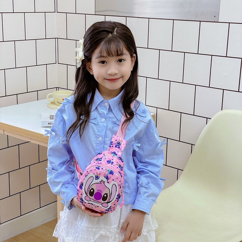 The 2025 new children's coin purse, fashionable cartoon casual small backpack, cross-border style crossbody bag for boys and girls, is a trend Specification drawing