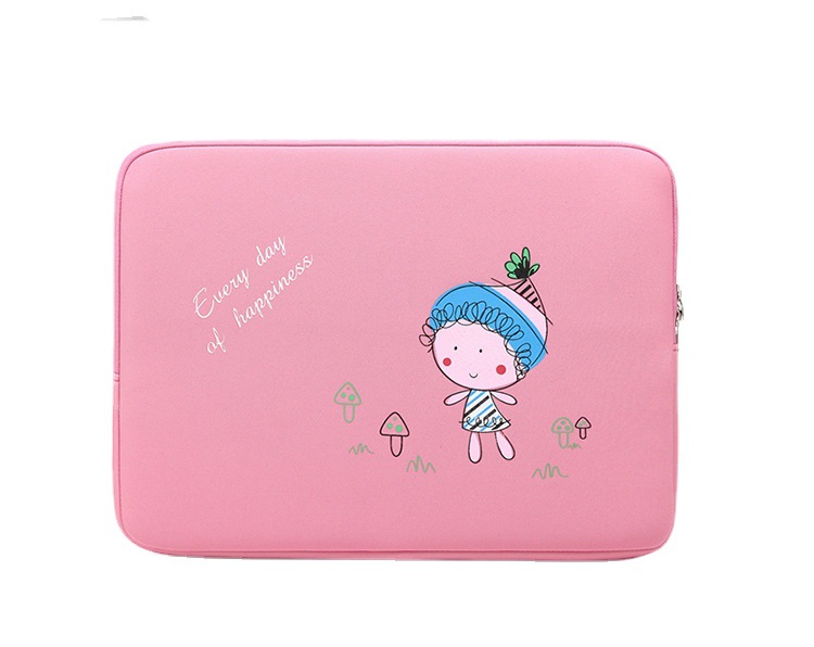 Diving material, fashionable and cute inner bag, cartoon Mary 14-inch and 15-inch laptop bag Item Picture