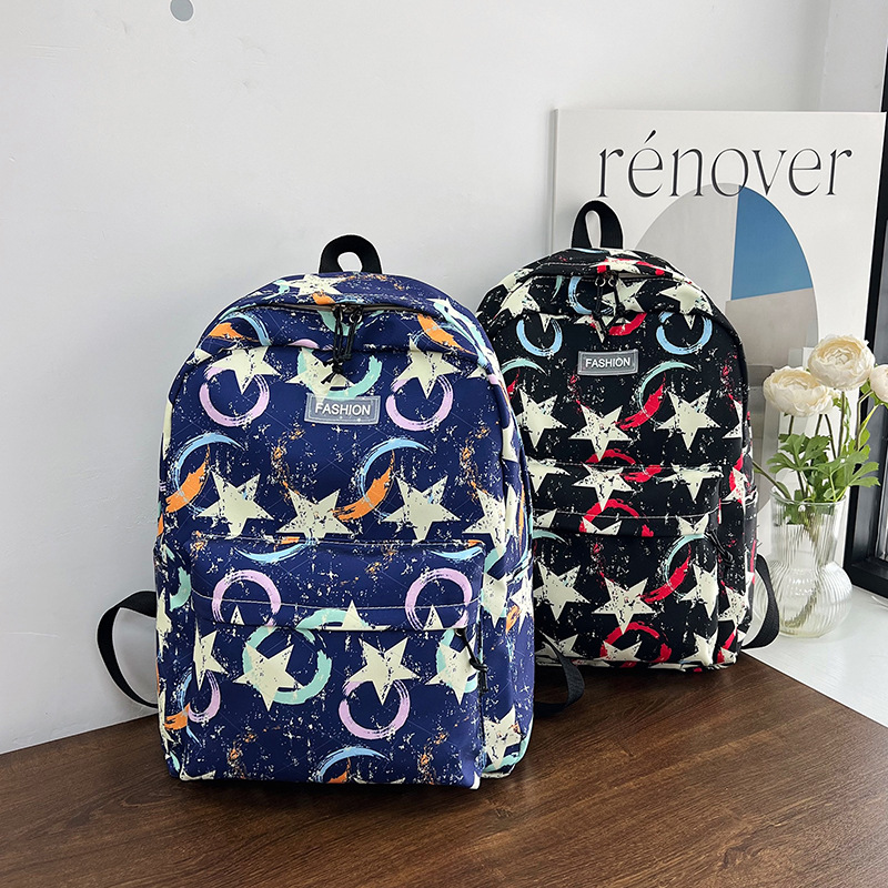 A new large-capacity trendy backpack for girls in junior and senior high school campus style, a sweet and cute Korean version, and a lightweight hand-held crossbody bag Application Scenario
