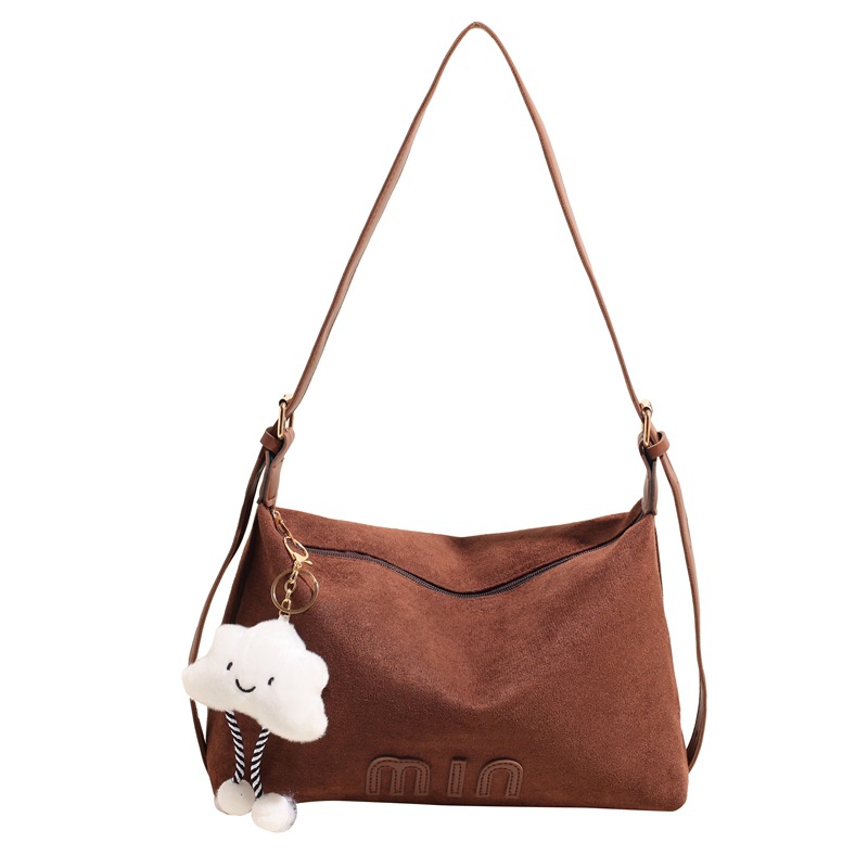 Cross-border commuting large-capacity bag, new winter 2024 women's bag, fashionable and retro single-shoulder bag, high-end tote bag Item Picture