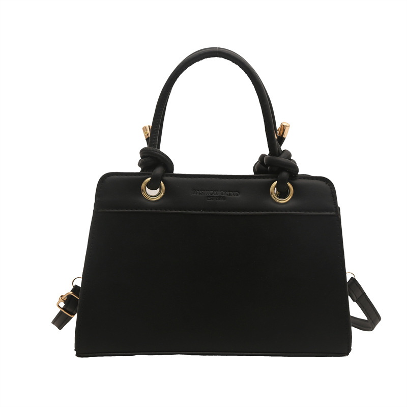 Large-capacity casual and trendy spring 2025 new solid color commuting simple crossbody bag with a small square shape Item Picture