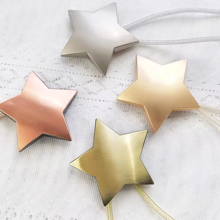 In-stock curtain five-pointed star magnetic clasp, magnetic binding curtain accessories, no need for drilling, no need for hooks, magnetic curtain clasp Application Scenario