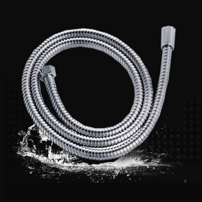 Factory direct sale and wholesale of stainless steel shower hoses, high-pressure shower hoses, explosion-proof stainless steel water inlet hoses details Picture