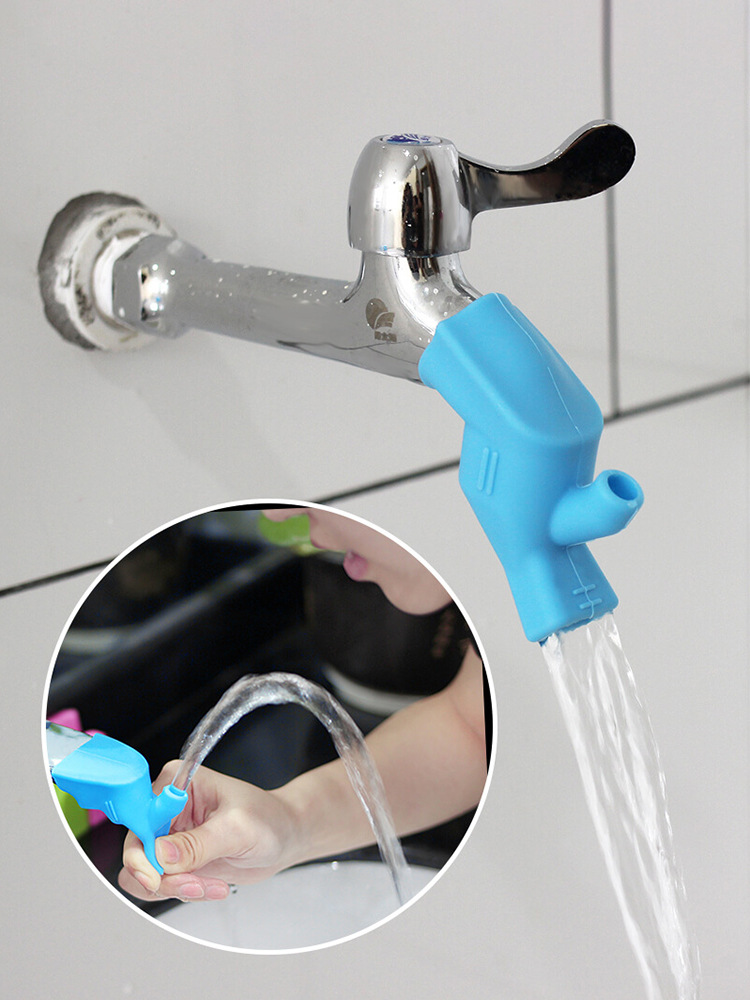 Factory direct sales of faucet extenders, splash-proof extenders, portable children's hand wash mouthwash nozzles Specification drawing