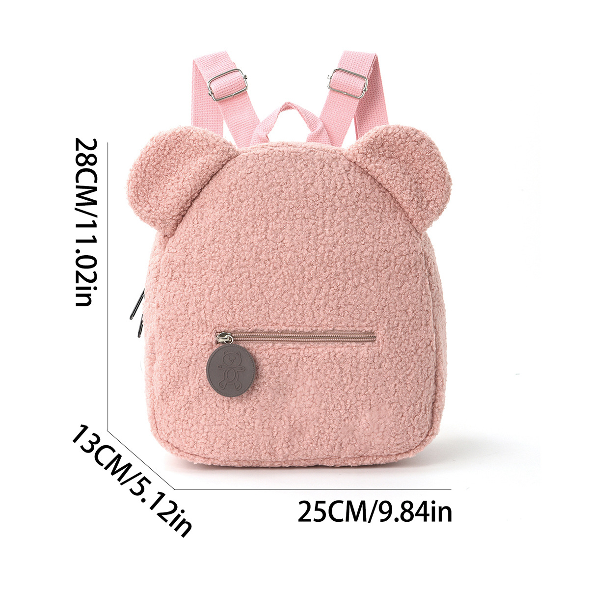 The 2025 new style of popular, fashionable and casual plush backpack for foreign trade is a cartoon children's backpack with ears and little bear Application Scenario